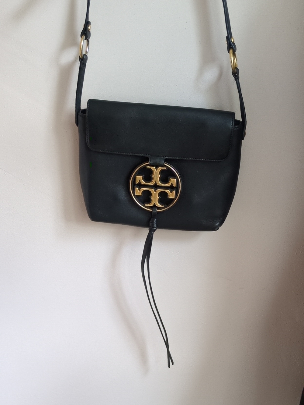Tory Burch Miller Metal-Logo Crossbody Bag